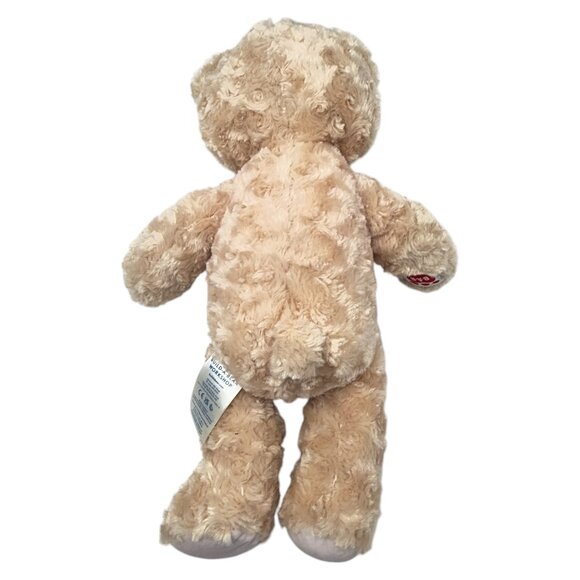 Build-a-bear BAB I Love You More Plush Bear Beige Red Shirt 15 inch Love - Picture 10 of 14
